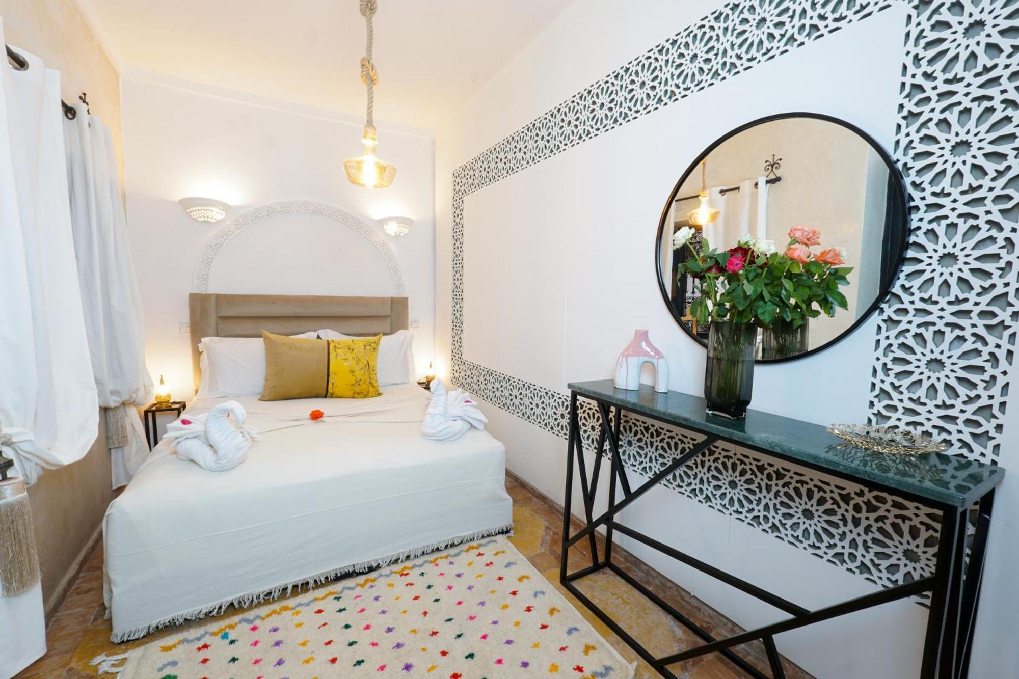 Riad Darna 4 Chambres Avec Piscine Et Petit Dejeuner Марракеш Экстерьер фото