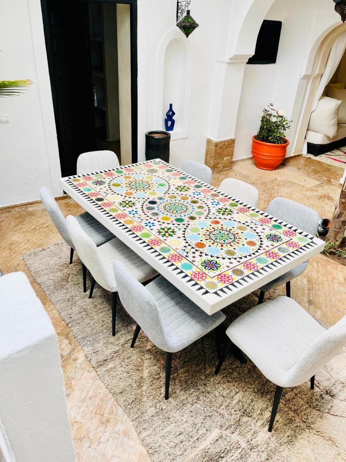 Riad Darna 4 Chambres Avec Piscine Et Petit Dejeuner Марракеш Экстерьер фото