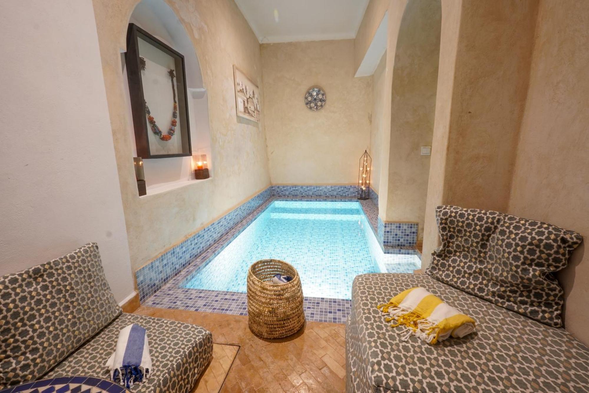 Riad Darna 4 Chambres Avec Piscine Et Petit Dejeuner Марракеш Экстерьер фото